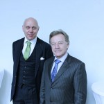 Prof. Dr. Markus C. Kerber mit Yves Mersch im Gespr&auml;ch